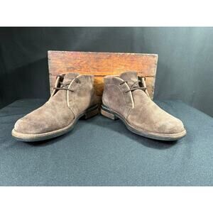 Timberland Men's Waterproof Brown Suede Lace Up Ankle Boots, Smart Comfort 7.5M